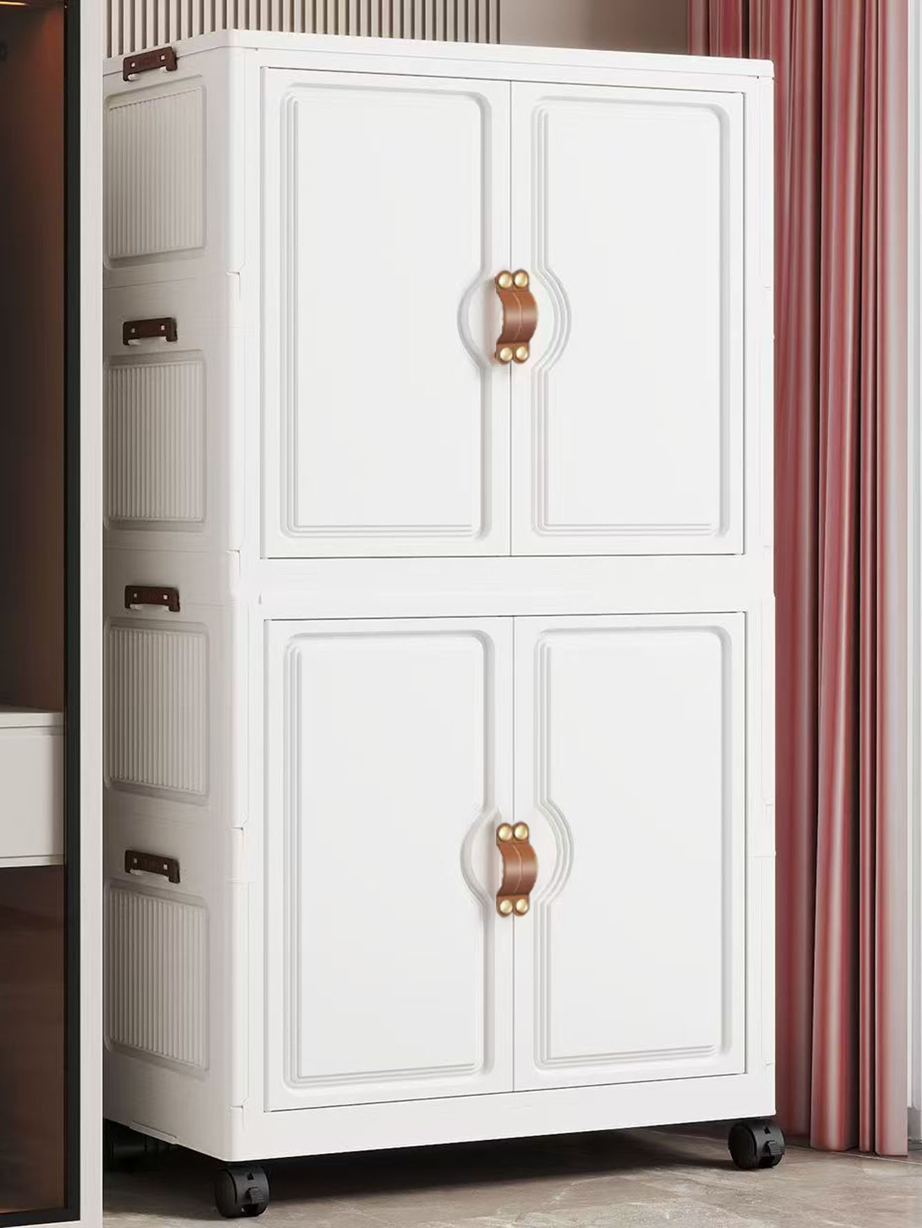 Baby Clothing Storage - Free installation of baby wardrobe thickened
