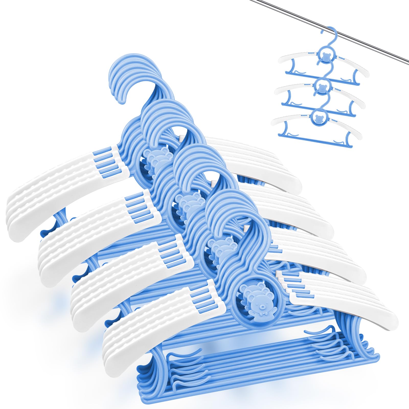 Baby Clothing Storage - Non-slip Baby Clothes Hanger Adjustable Storage