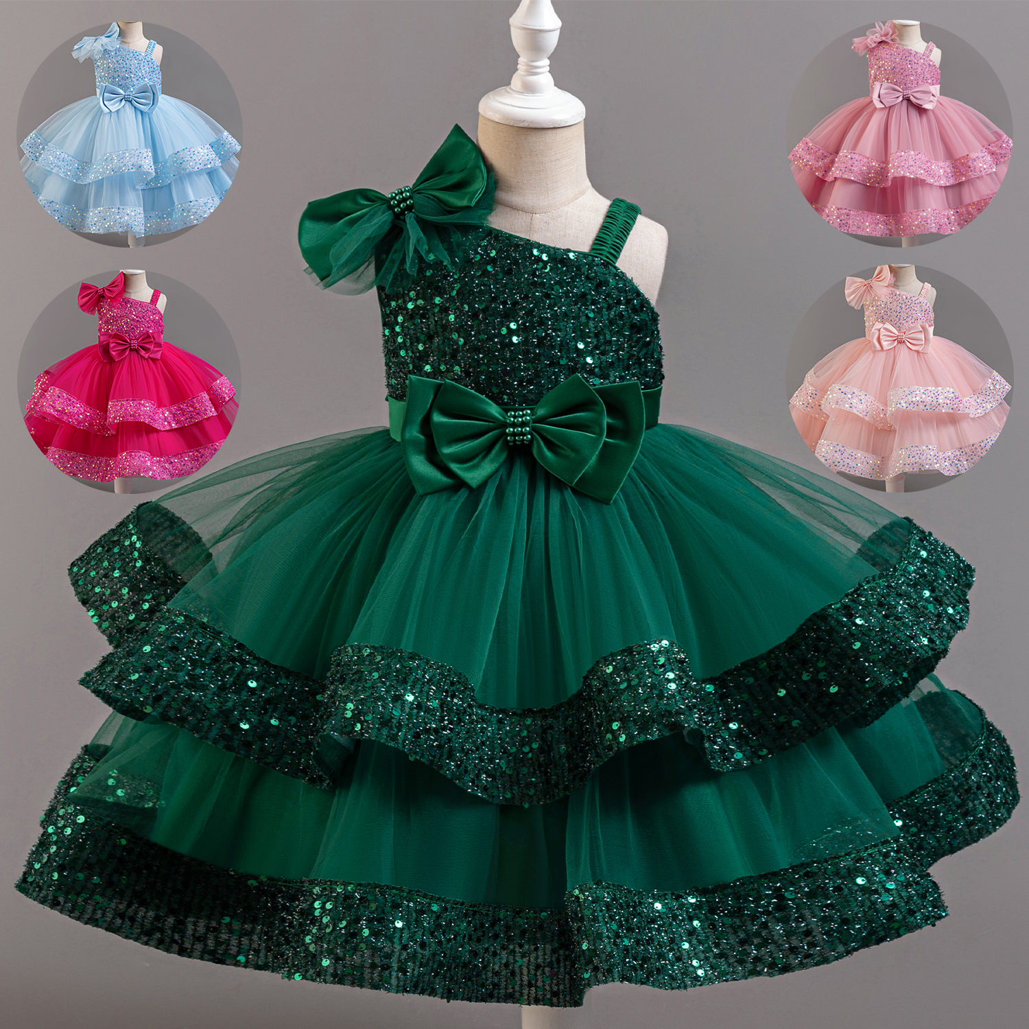 Flower Princess Sequins Baby W – Baby Xmas Clothing Bewertung und Preis