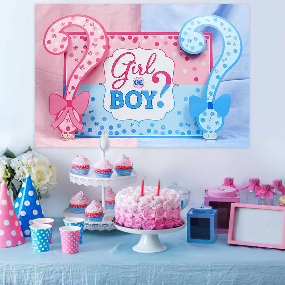 Blue Pink He Or She Gender Rev – Baby Clothing Event Bewertung und Preis