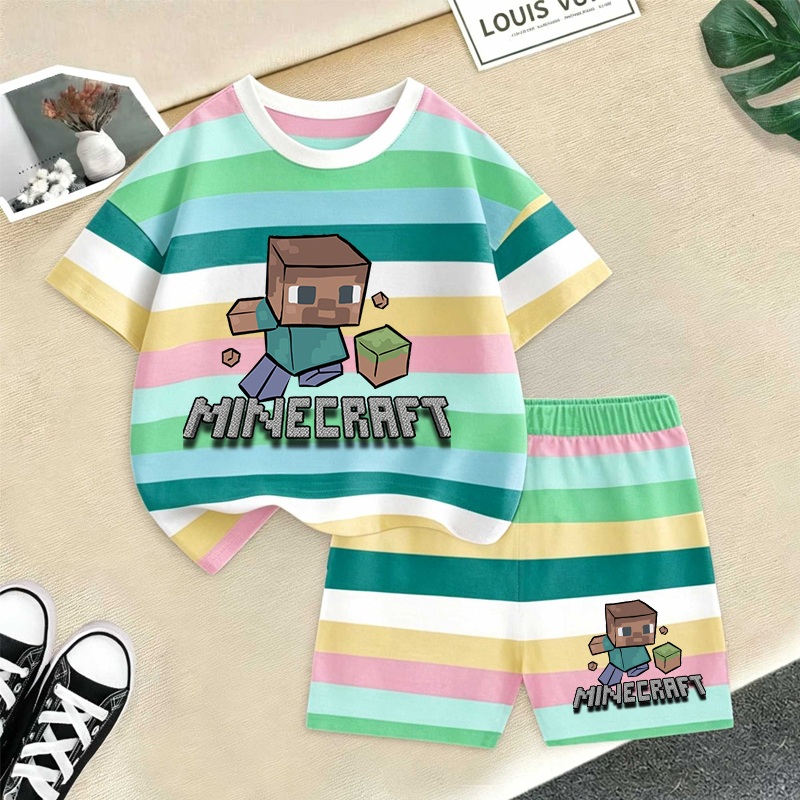 Minecrafted Girl boy Summer T  – Baby Clothing Sets Boy Bewertung und Preis