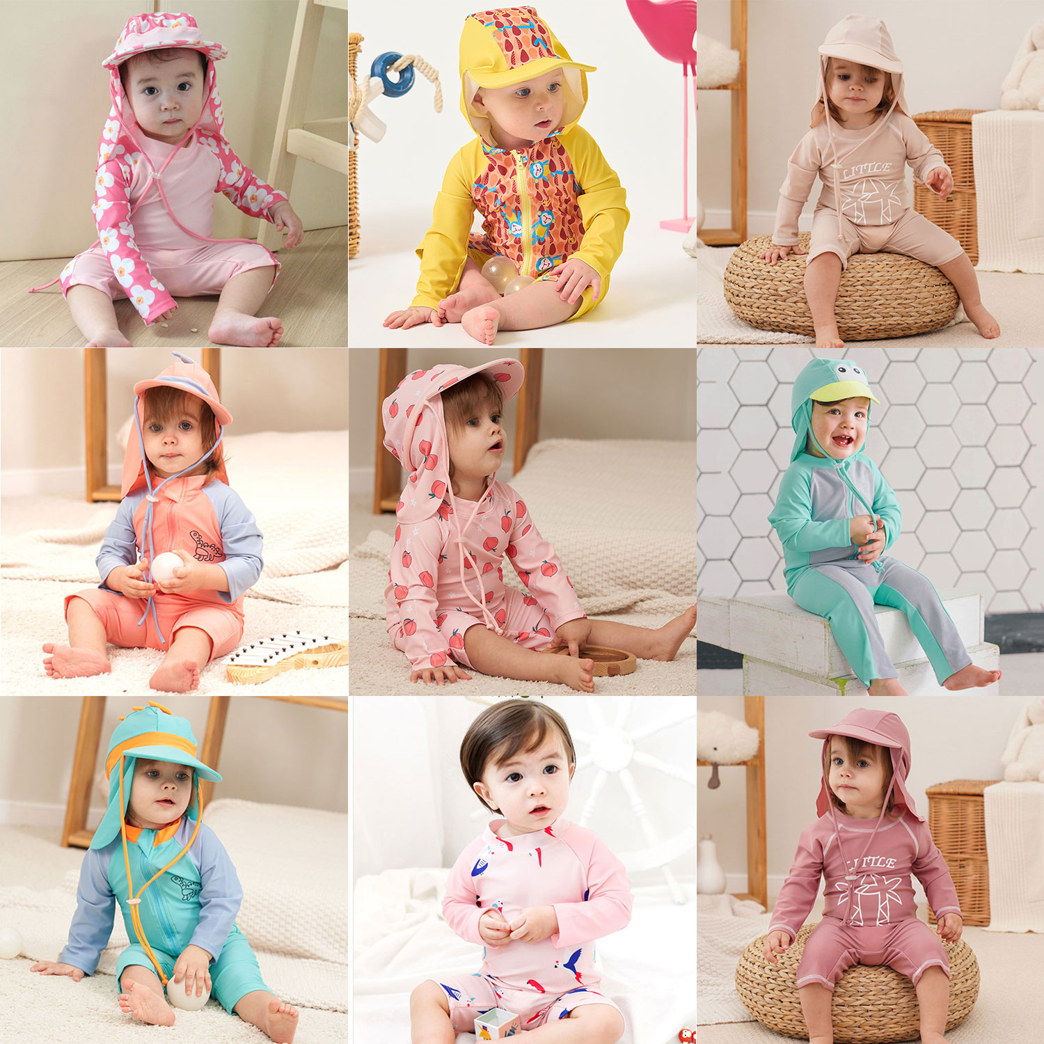 Toddler Baby Girl Boy Swimwear – Baby Swimwear Uv Bewertung und Preis