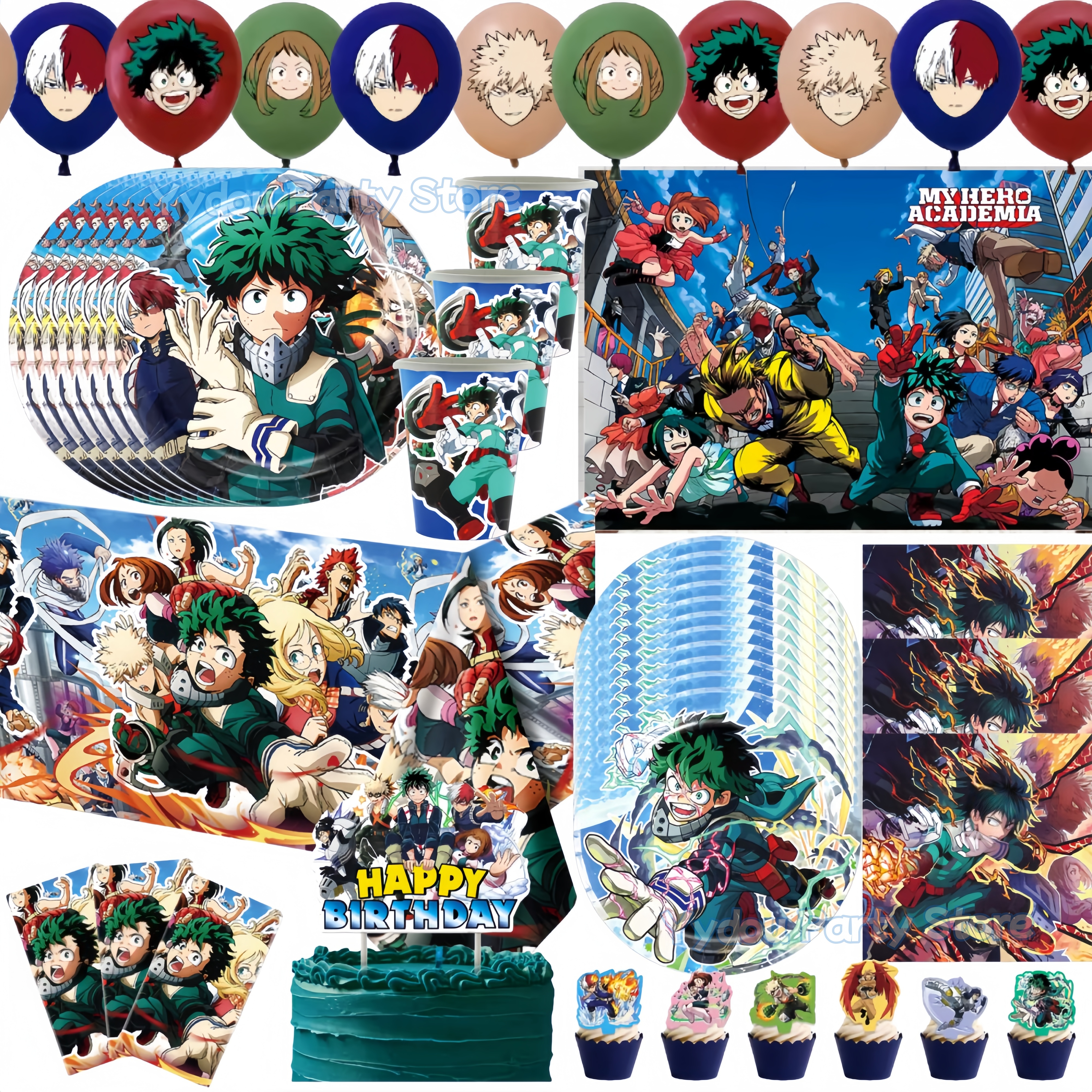 Hero Academiaed Birthday Party – Baby Clothing Event Bewertung und Preis
