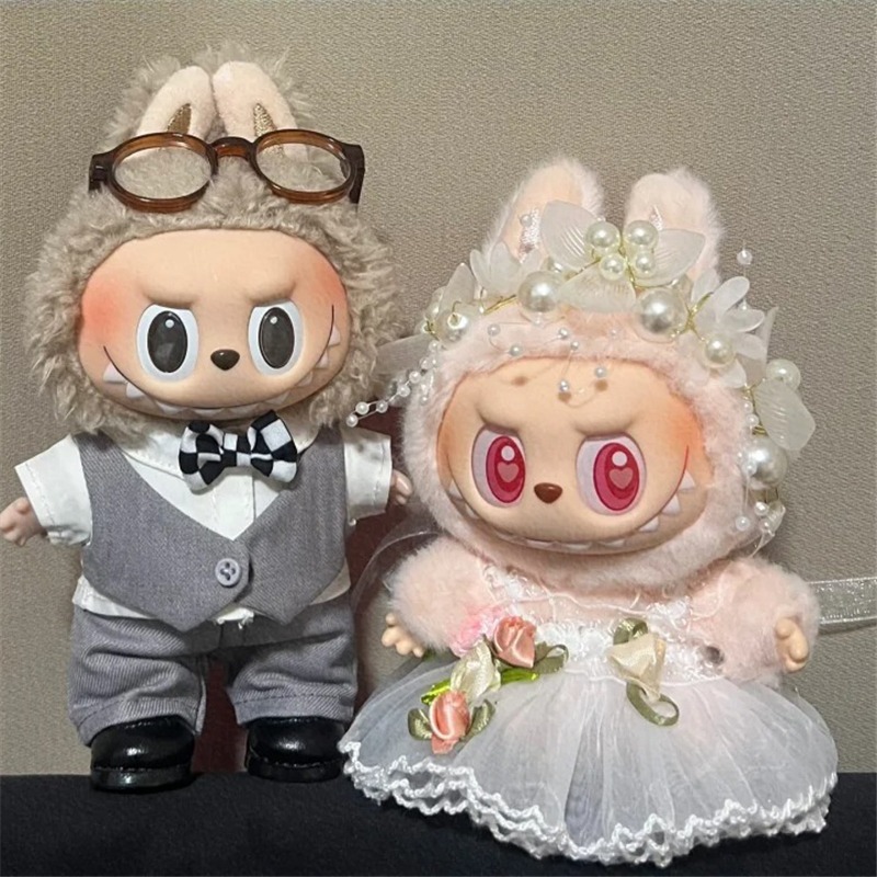 15 17cm For Labubu Doll Weddin – Baby Clothing Us Bewertung und Preis