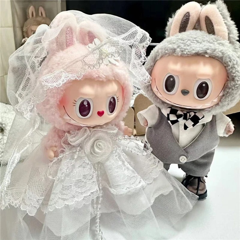 15 17cm For Labubu Doll Weddin – Baby Clothing Us Bewertung und Preis