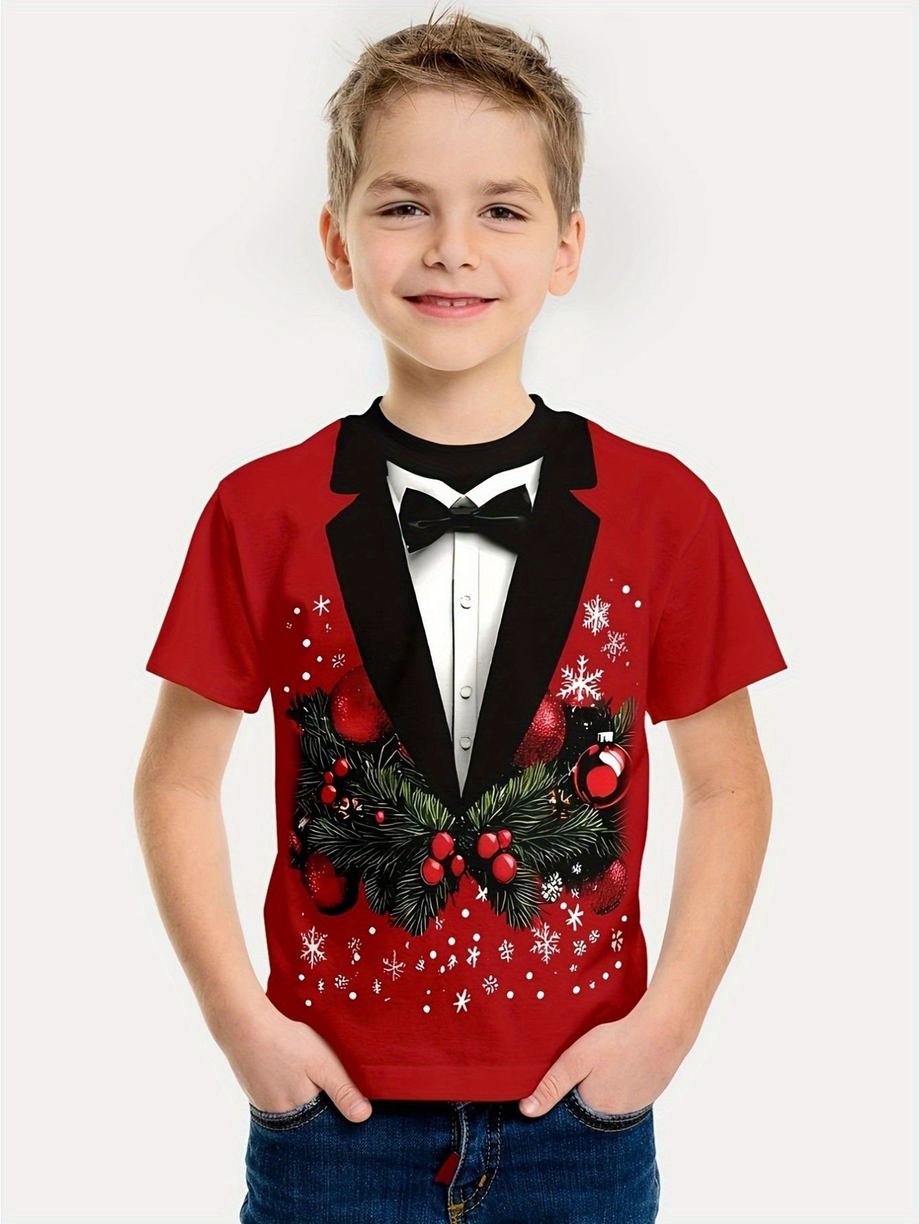 Children's Christmas T-Shirt 3 – Baby Xmas Clothing Bewertung und Preis