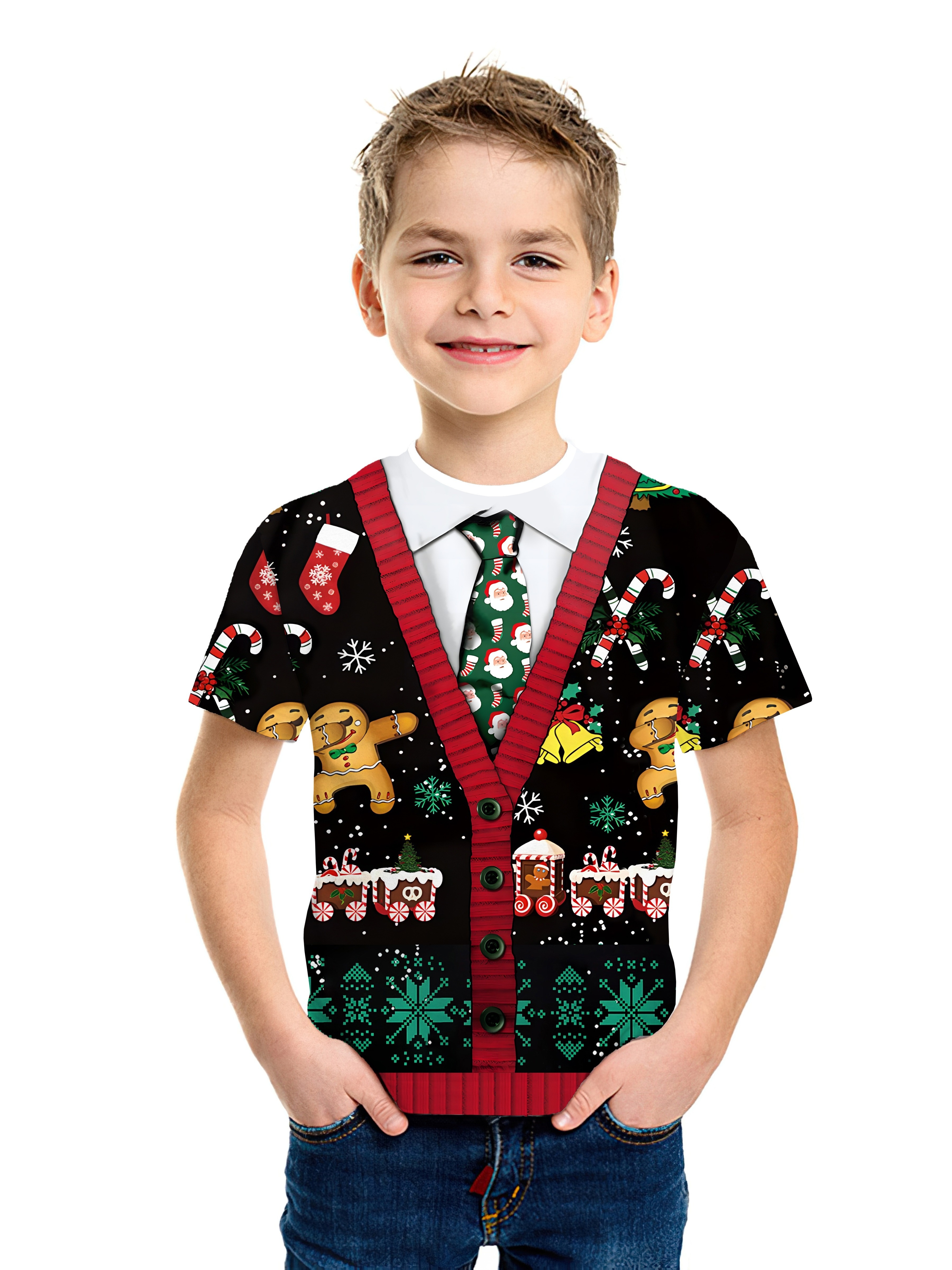 Children's Christmas T-Shirt 3 – Baby Xmas Clothing Bewertung und Preis