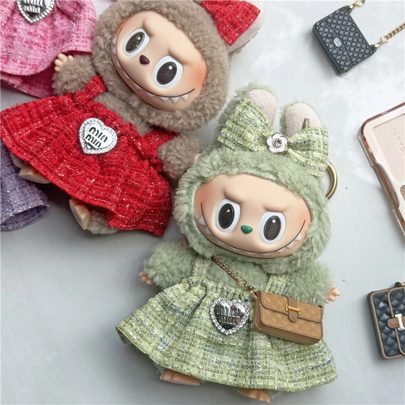 15 17cm For Labubu Doll Adorab – Baby Clothing Us Bewertung und Preis