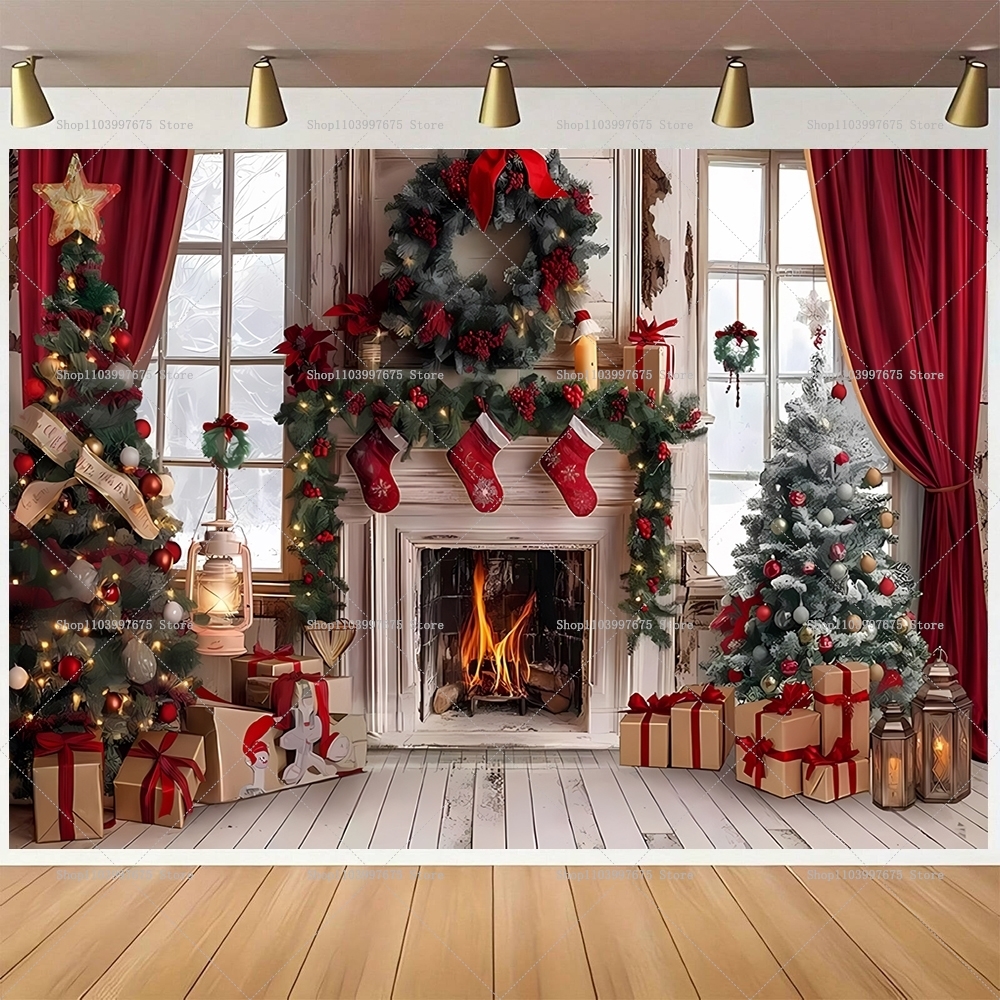 Merry Christmas Backdrops Wond – Baby Clothing Event Bewertung und Preis