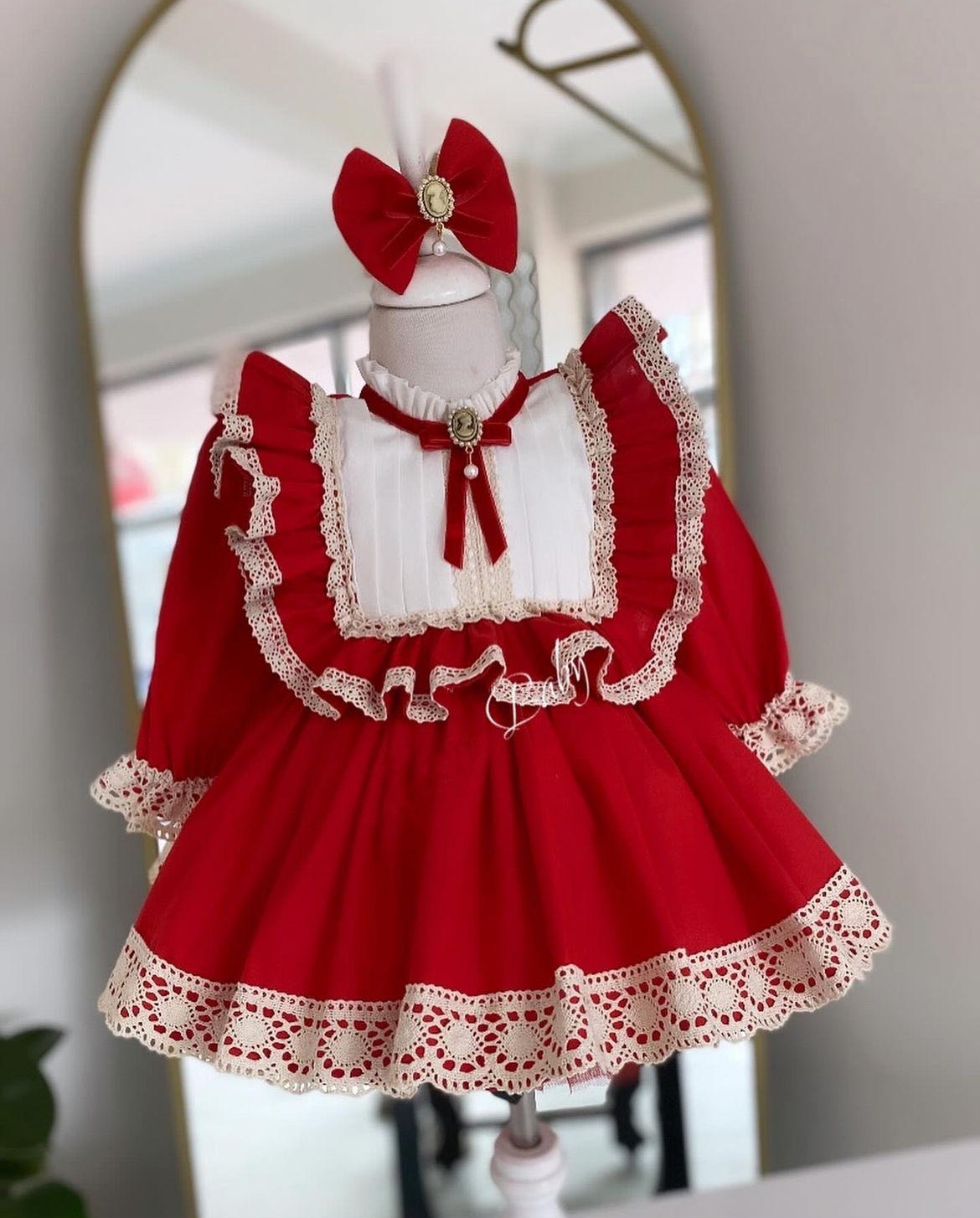 0-12Y Baby Girl Autumn Red Tur – Baby Xmas Clothing Bewertung und Preis