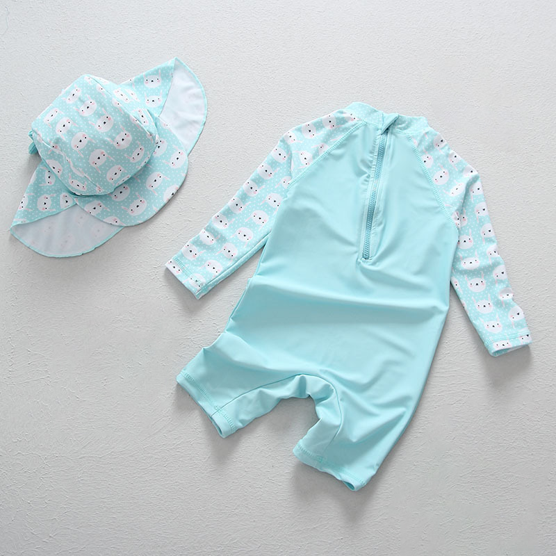 Children's  UV UPF50+ Blue Swi – Baby Swimwear Uv Bewertung und Preis