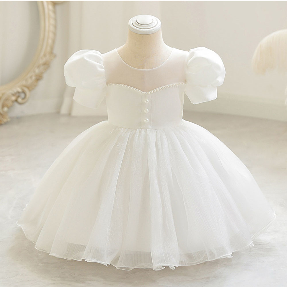 Puffy Mesh Princess Dress for  – Baby Xmas Clothing Bewertung und Preis