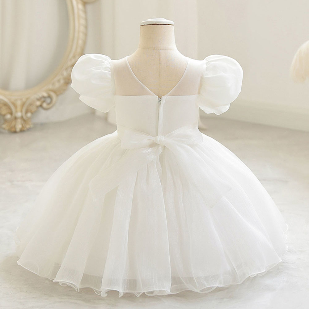 Puffy Mesh Princess Dress for  – Baby Xmas Clothing Bewertung und Preis