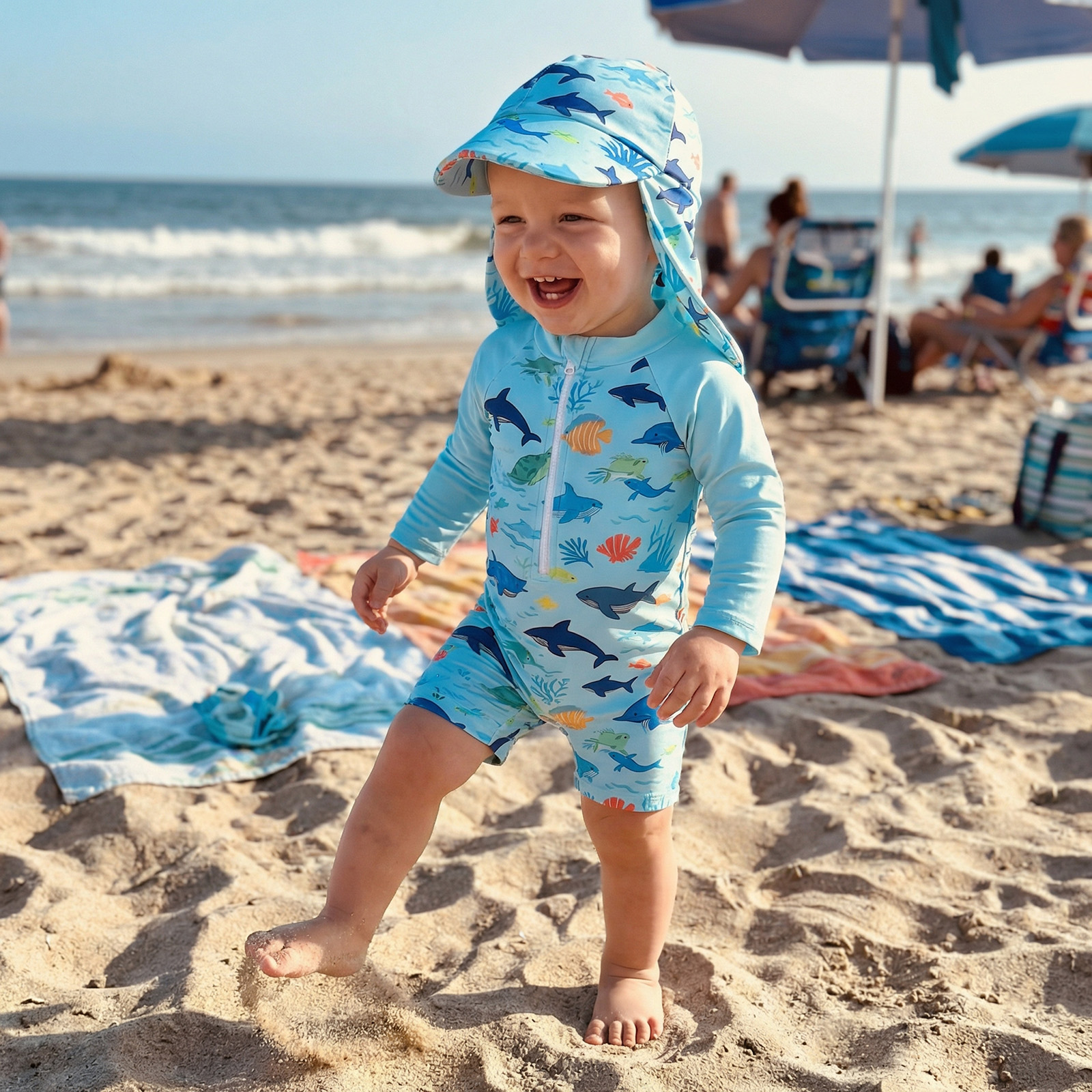 Toddler Baby Boys Rash Guard S – Baby Swimwear Uv Bewertung und Preis