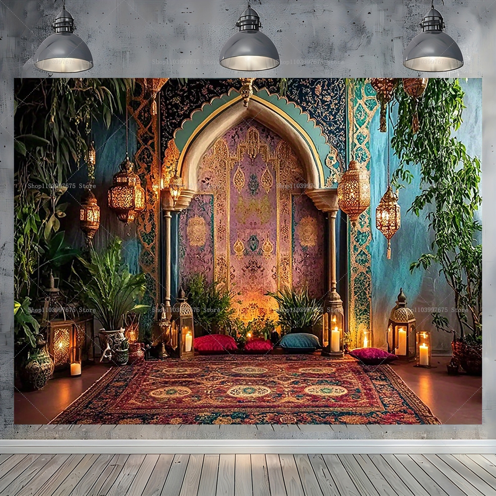 Moroccan Palace Backdrop Arabi – Baby Clothing Event Bewertung und Preis
