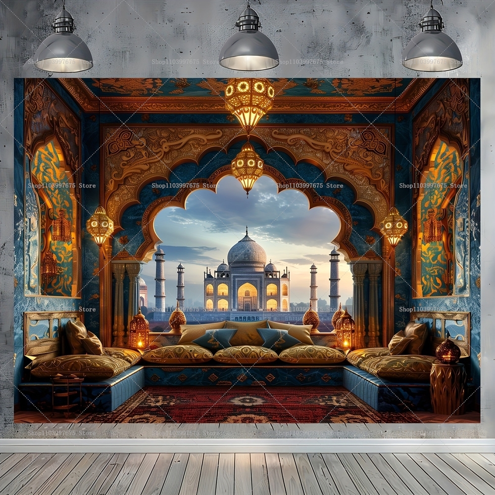 Moroccan Palace Backdrop Arabi – Baby Clothing Event Bewertung und Preis