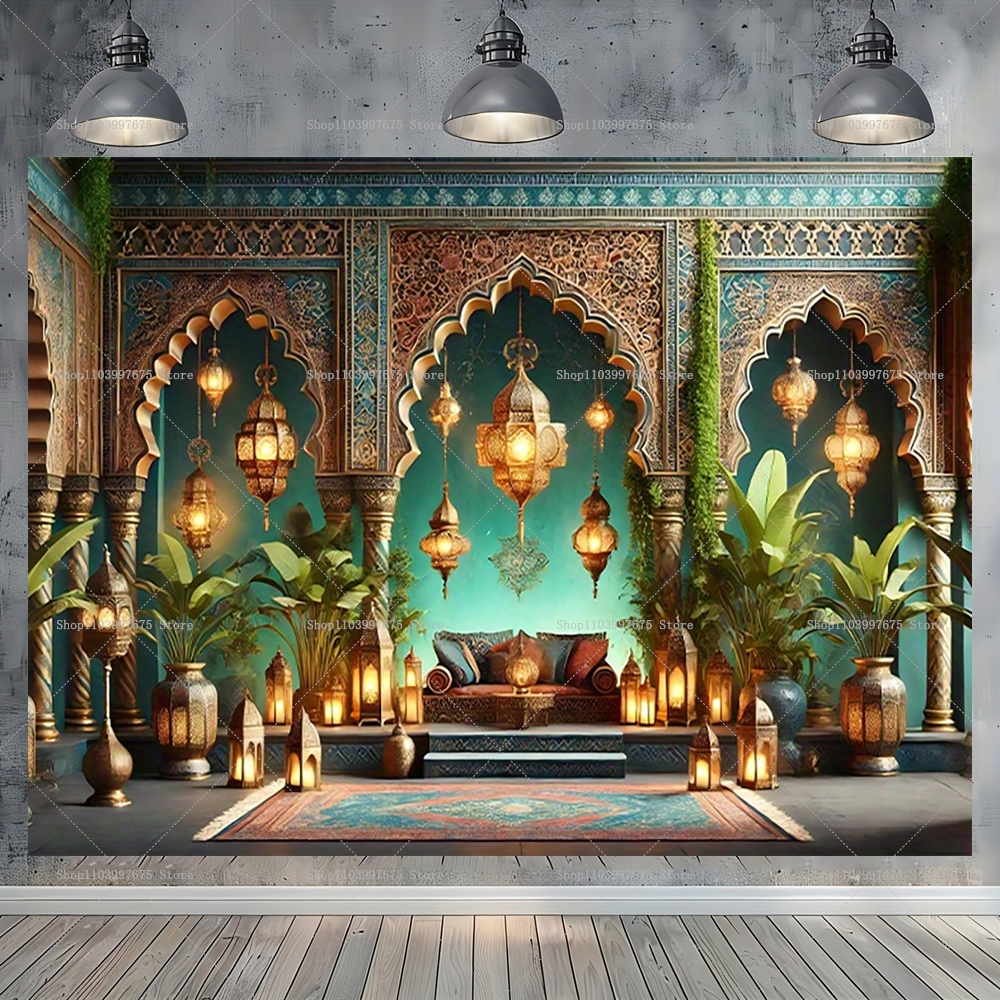 Moroccan Palace Backdrop Arabi – Baby Clothing Event Bewertung und Preis