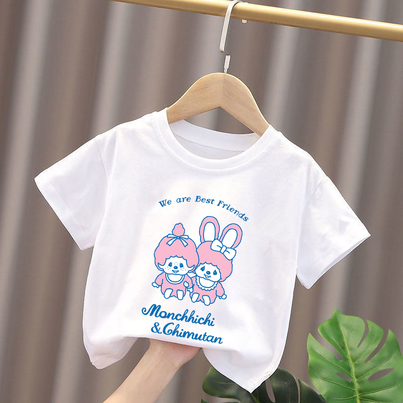Monchhichi Kids T-shirts Anime – Baby Clothing Us Bewertung und Preis