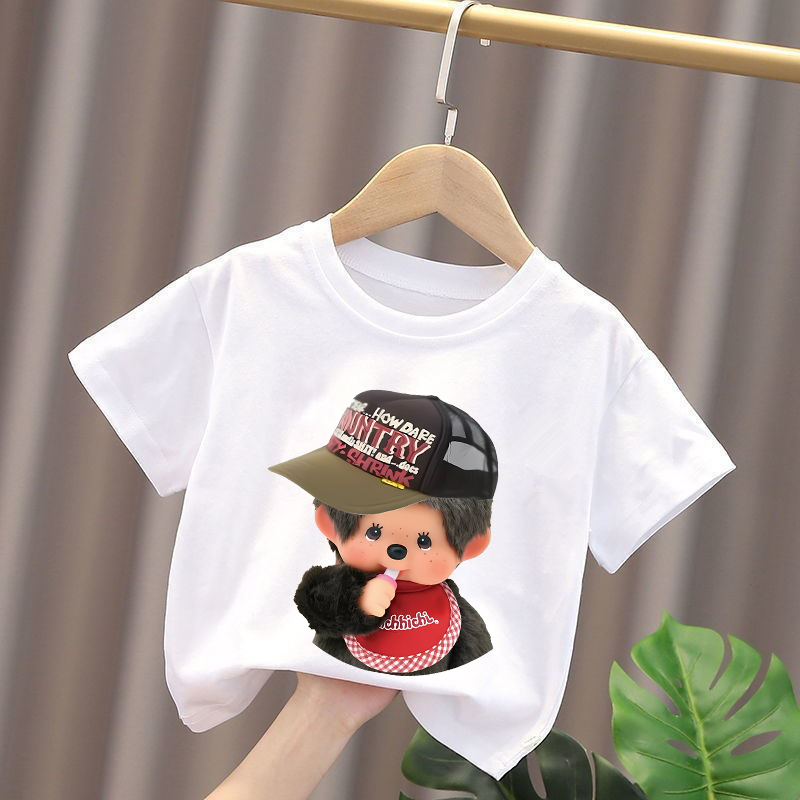 Monchhichi Kids T-shirts Anime – Baby Clothing Us Bewertung und Preis