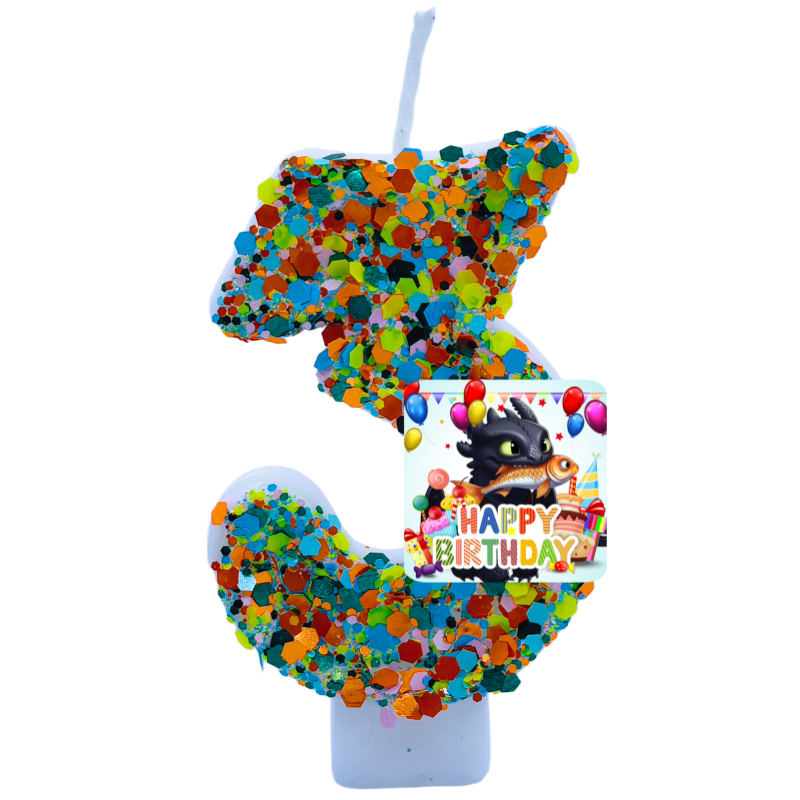 Your Dragon Candle Number Happ – Baby Clothing Event Bewertung und Preis