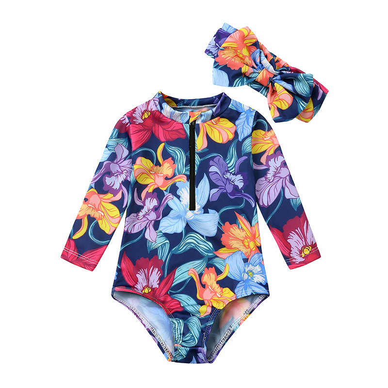 Ins Fashion Floral Swimwear fo – Baby Swimwear Uv Bewertung und Preis