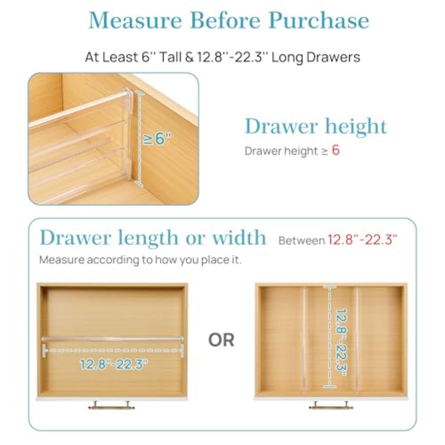 8 Pack 6 Tall Adjustable Expan – Baby Clothing Storage Bewertung und Preis