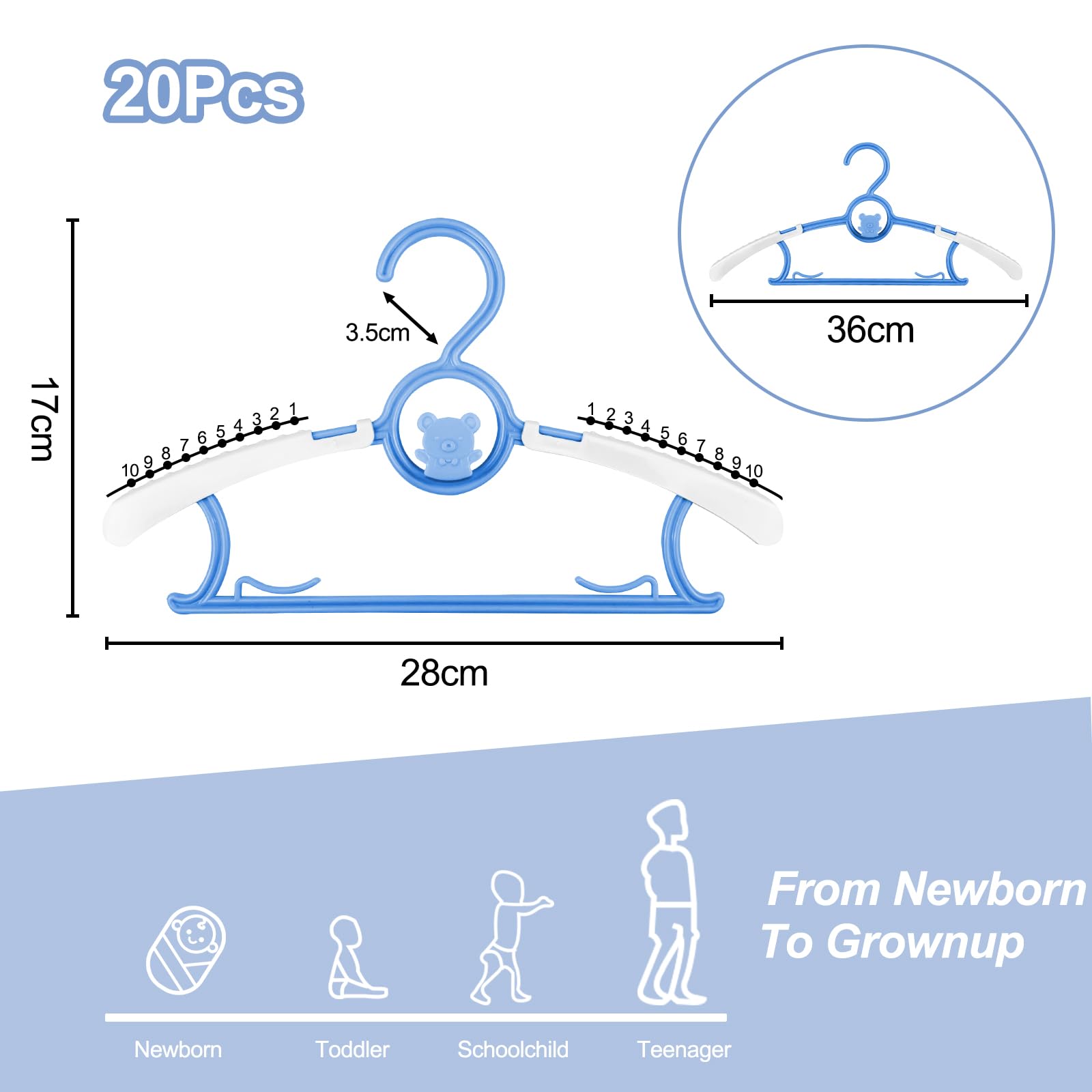 Non-slip Baby Clothes Hanger A – Baby Clothing Storage Bewertung und Preis