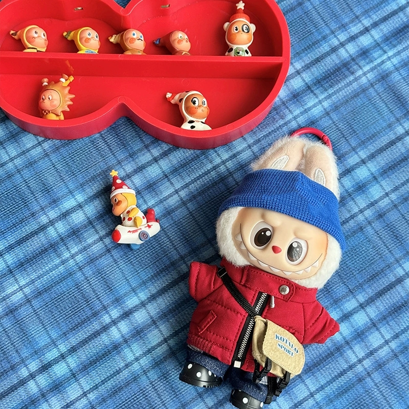 For 15 17cm Labubu Doll Winter – Baby Clothing Us Bewertung und Preis