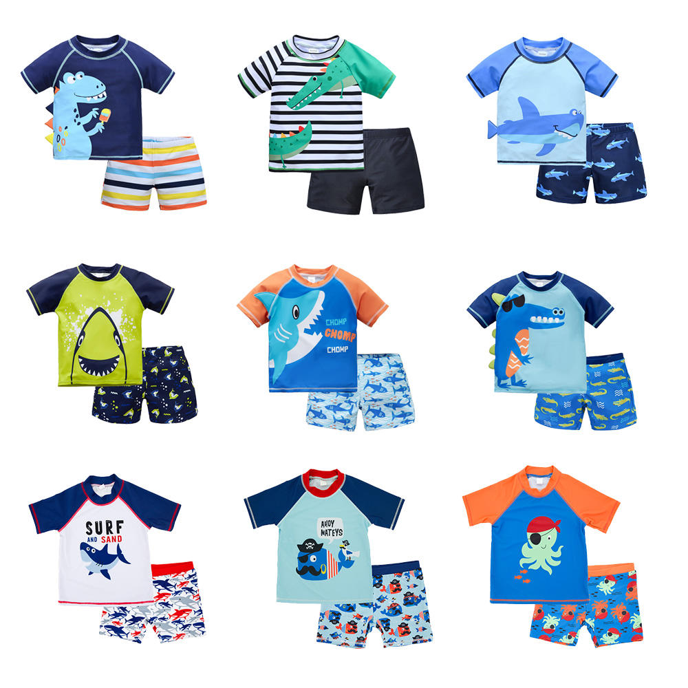 2 Pieces Boys Swimwear Summer  – Baby Swimwear Uv Bewertung und Preis