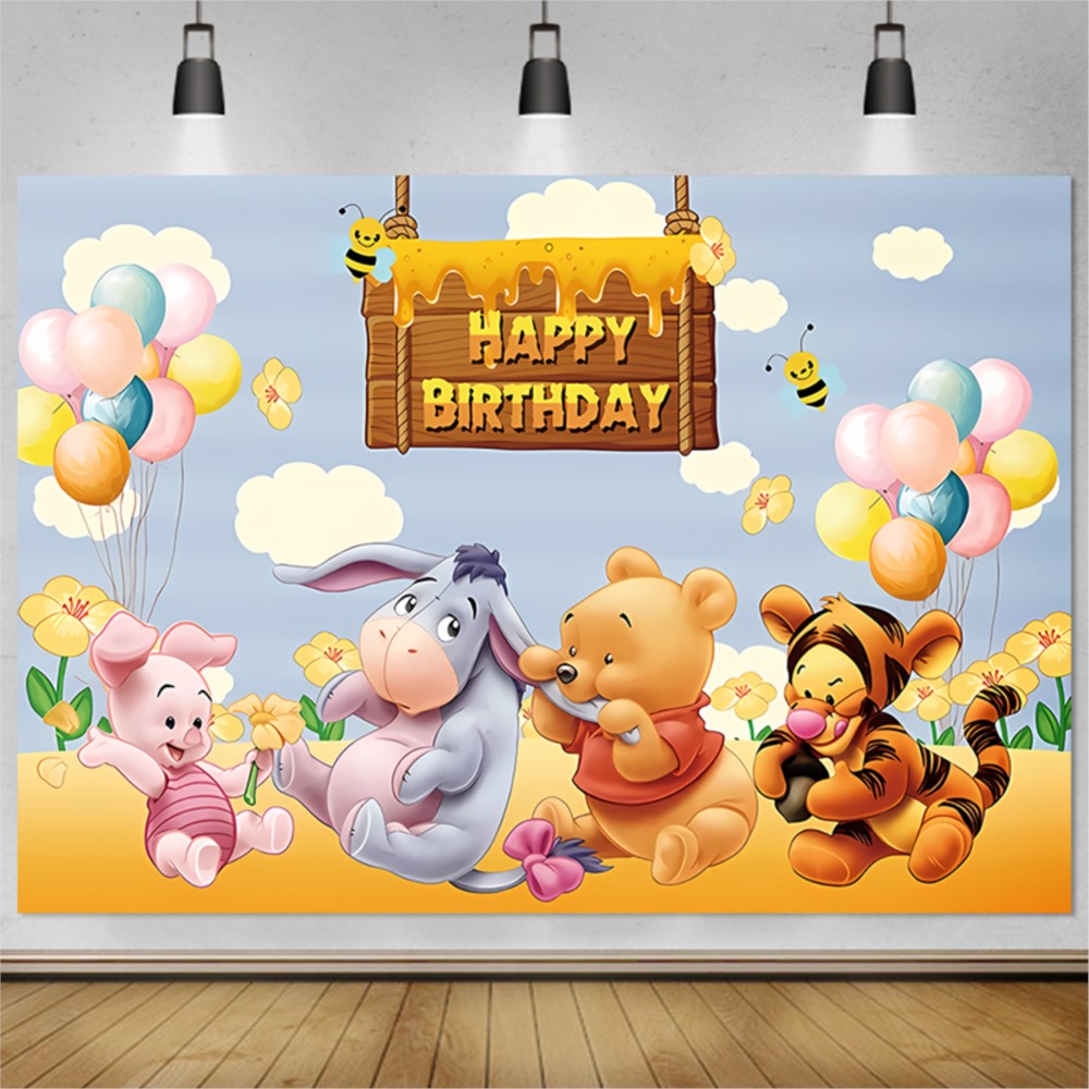 Bear Winnie The Pooh Birthday  – Baby Clothing Event Bewertung und Preis